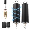 2 Stuks Hangende Roterende Windgong Motor Windrotor Motor Op Batterijen Geschikt Voor Discobal Windmolen Tuindecoratie