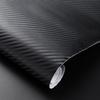 5/10cm DIY 3D Black Carbon Fiber Vinyl Car Wrap Sheet Roll Film Sticker Decal Door Sill Anti-Scratch Protector Tape Film