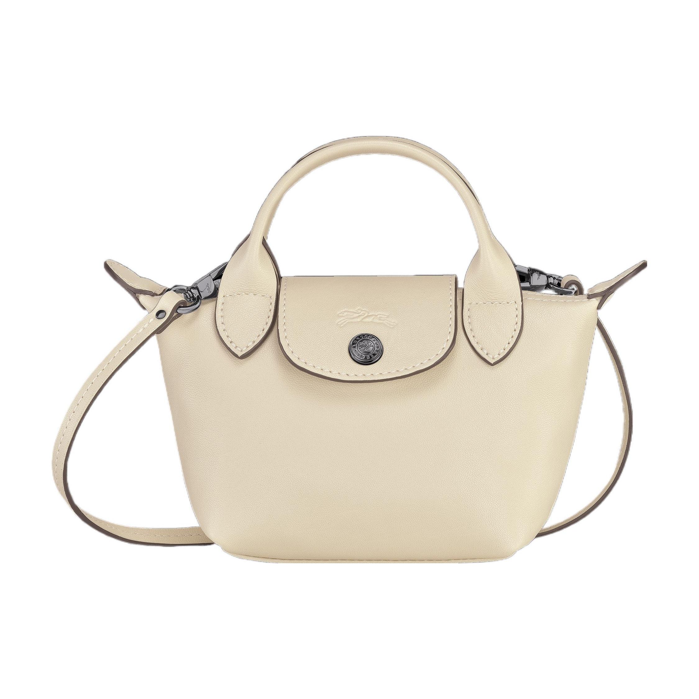 

Longchamp Le Pliage Cuir 13 Zipper Closure Detachable Shoulder Strap Metis Lambskin Dumpling Bag Crossbody Shoulder Bag Mini Women Bags 10147757238 Basic Set (Bag+Dust Bag)