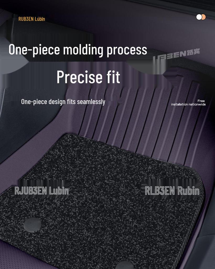 Custom TPE Floor and Trunk Mats for Leapmotor C10 - Interior Modification Accessories