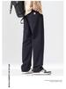 Pure Cotton Men's Casual Straight-Leg Pants - Spring/Autumn Trendy, Loose, Versatile Workwear