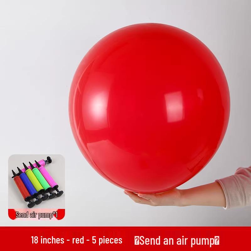 

18/36-дюймовый утолщенный латексный шар: Взрывозащищенная уличная игрушка для детей