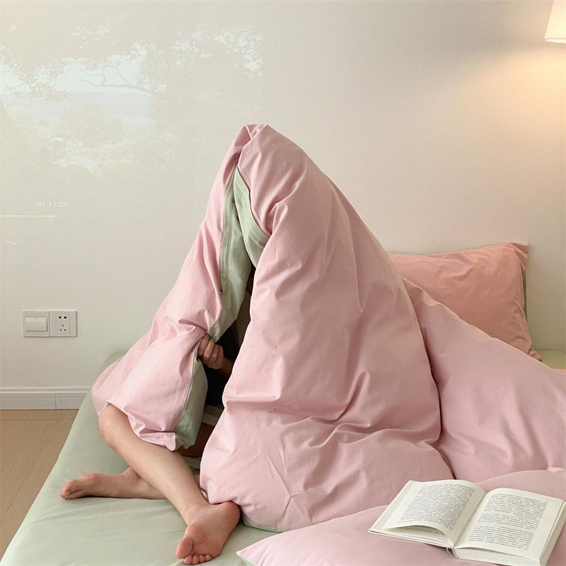 

Хлопок плотностью 60 каунтов, начес, одно изделие, пододеяльник, теплый, осенне-зимний, из чистого хлопка Quilt cover 150*200cm