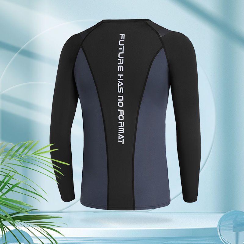 

Men s Seamless Quick-Dry Compression Shirt: Long Sleeve Fitness & Workout Top for Autumn/Winter XXL чорний