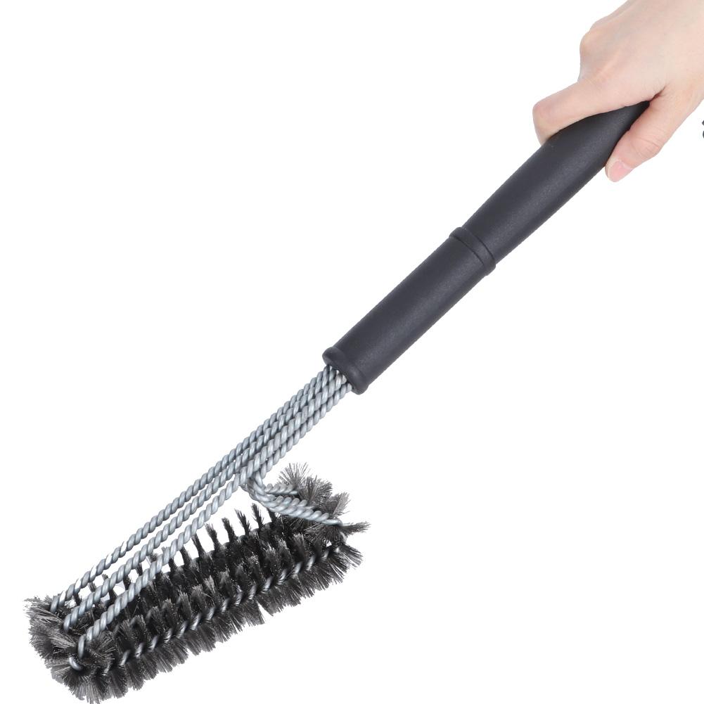Barbecue Oven Grill Stainless Steel Cleaning Brush Accessory for Outdoor Picnic Camping BBQ