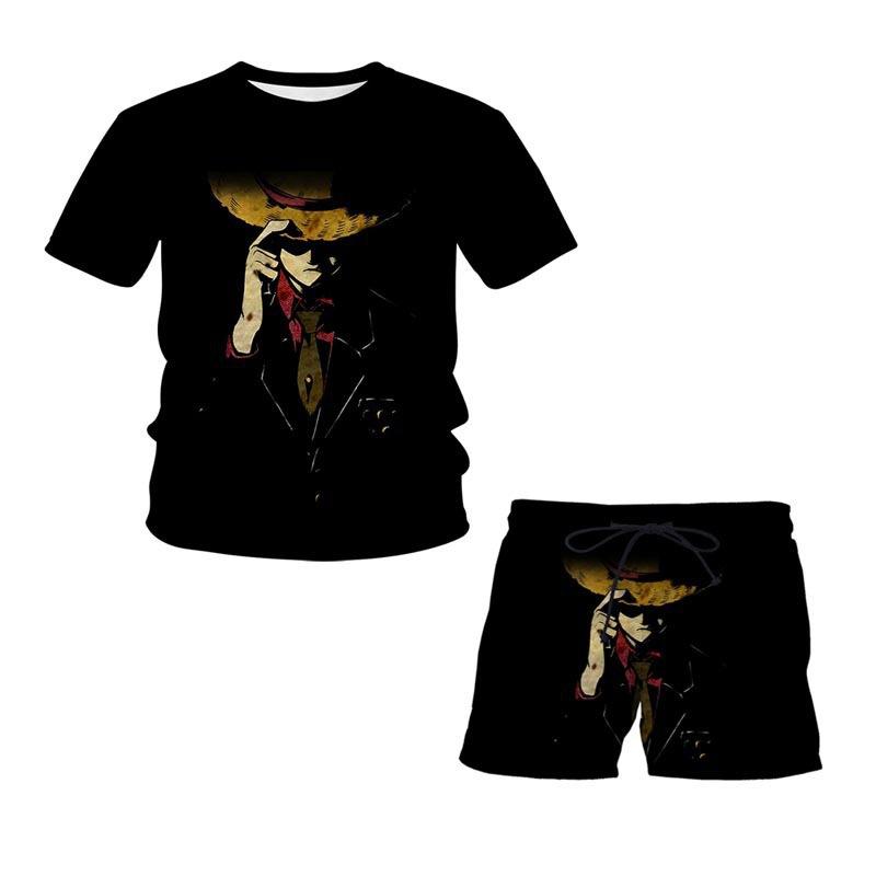 Jednoczęściowy zestaw koszulek dziecięcych odzież sportowa Baby Boy Clohtes odzież dziewczęca T-shirt szorty męski garnitur letnia plaża