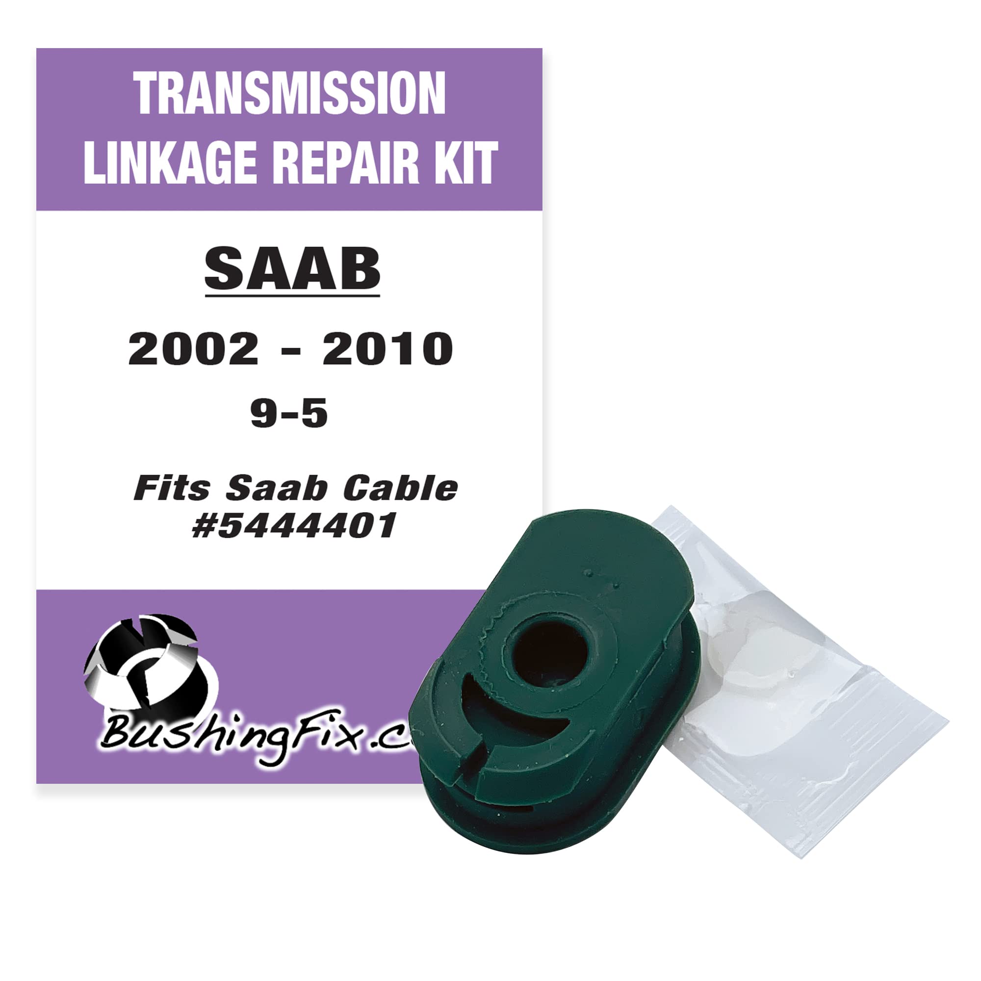 

BushingFix SB1Kit - Saab 9-5 Replacement Bushing for Automatic Transmission Shift Cable Easy Repair