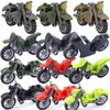 Motocicletta Militare Blocchi da Costruzione Modello di Veicolo Figure Accessori Soldati WW2 Struttura di Trasporto Polizia SWAT Giocattoli