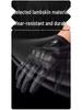 Unisex Windproof Retro Motorcycle Gloves for Winter Riding