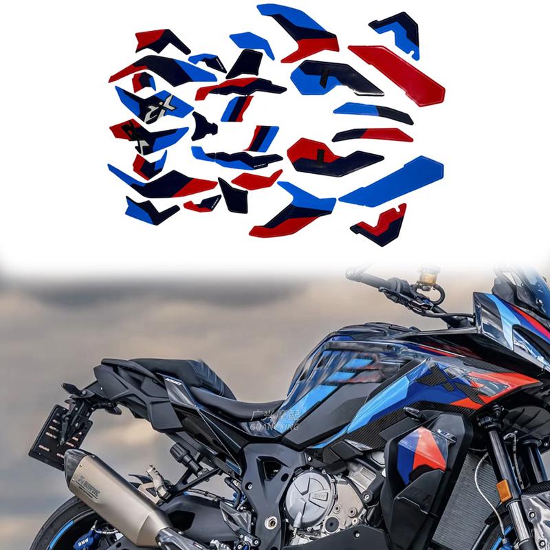 Motorcycle Full Body Thunder Edition Decal Sticker Set Fit BMW S1000XR M1000XR 2020-2024 Modification Graphics