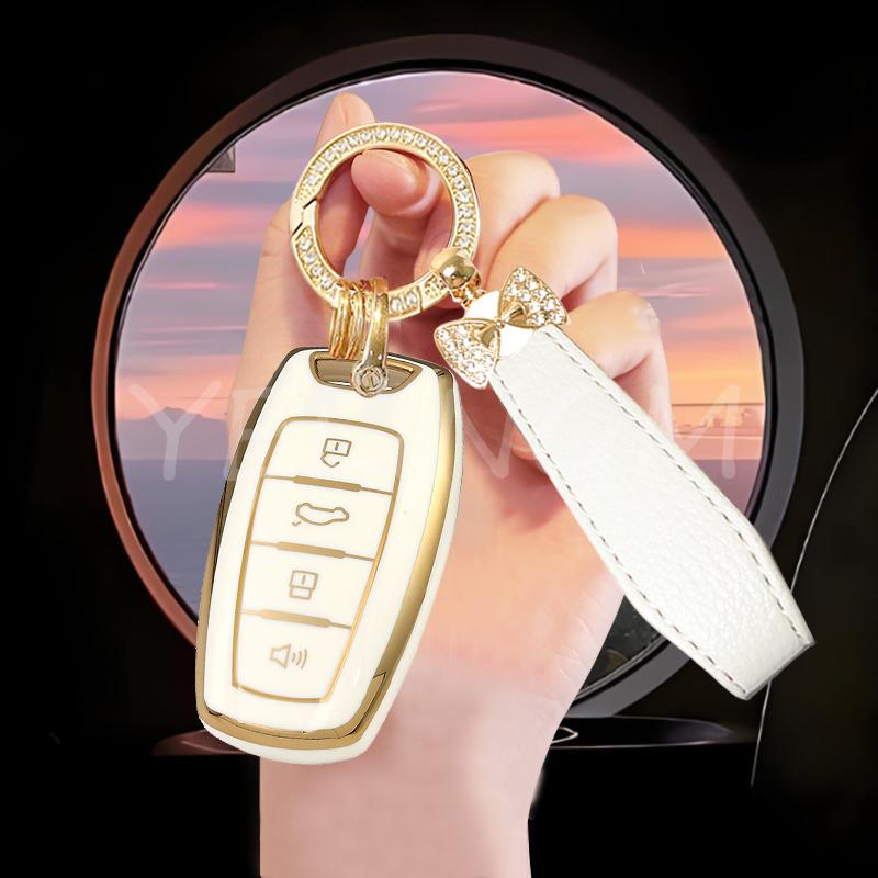 New Tpu Car Remote Key Fob Bag Case Cover Shell For Great Wall Haval Hover H1 H4 H6 H7 H9 F5 F7 H2S Gmw Coupe Accessories
