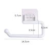 Kitchen Tissue Holder Hanging Toilet Roll Paper Towel Holder Rack Bathroom Organizer Kitchen Cabinet Door Hook Holder Organizer