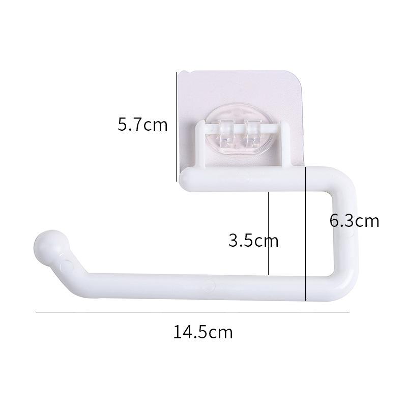 Kitchen Tissue Holder Hanging Toilet Roll Paper Towel Holder Rack Bathroom Organizer Kitchen Cabinet Door Hook Holder Organizer