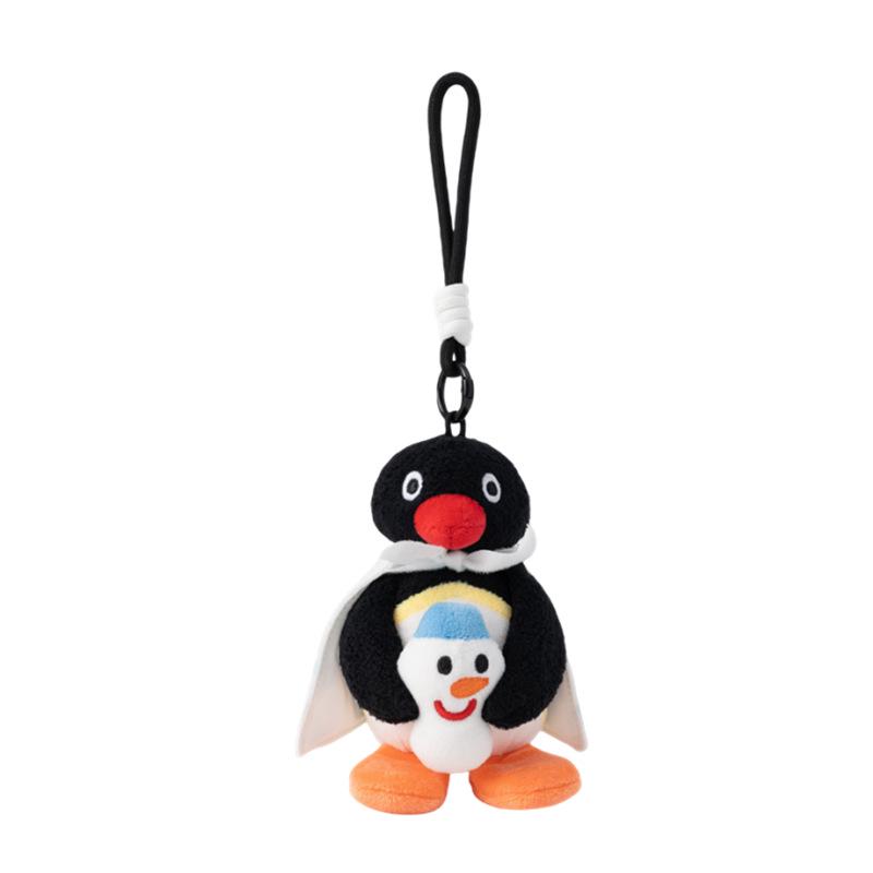 Originální přívěsek panenky Pingu - Roztomilý plyšový přívěsek Pinga na batoh