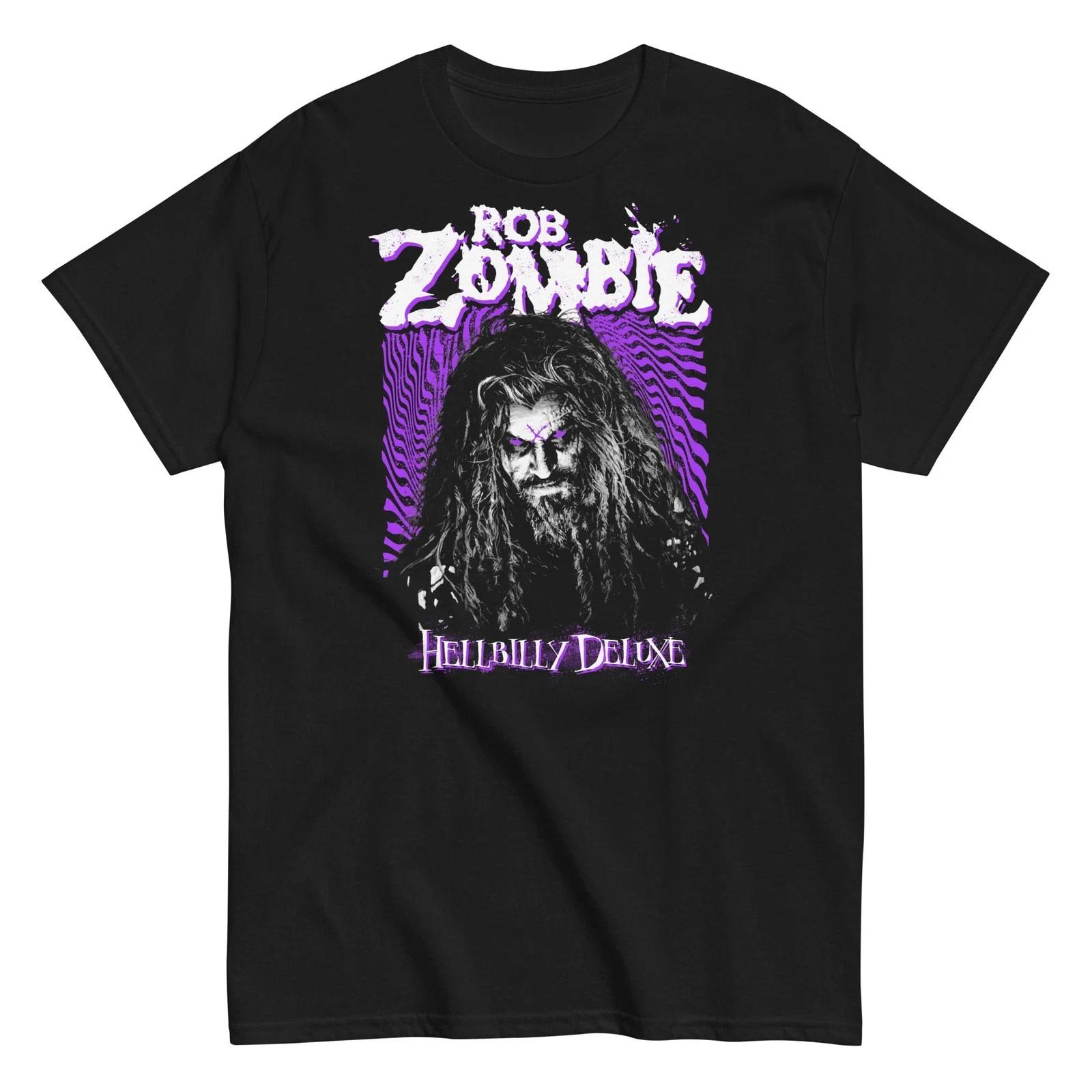 Rob Zombie - Hellbilly Purple T Shirt XL