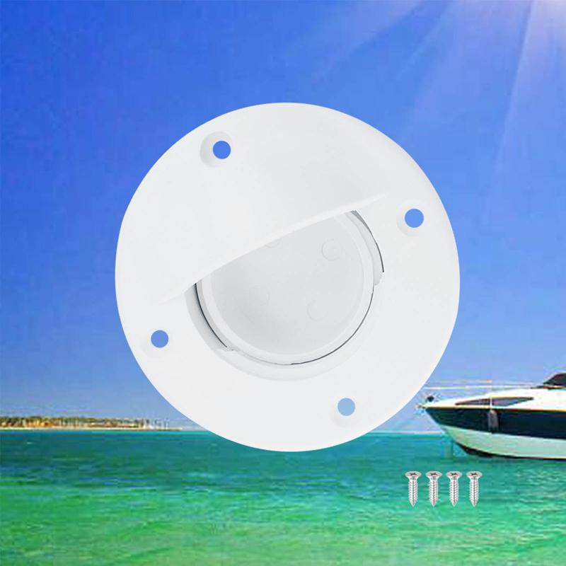 Anti-Ultraviolett-Nylon Marine Bootsdeck-Abflussventil - Schraubkappe Stöpsel Zubehör für Yacht-Entwässerungsbeschläge Ersatz