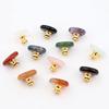 Cabinet Knobs Single Hole Nature Stone Drawer Handles Knobs Cupboard Drawer Pull Kitchen Cabinet Knob 4Pcs 9
