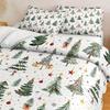 Christmas Tree Bedding Set 3D Printed Duvet Cover Set Single Twin Double Size Home Decor Duvet Cover Set Christmas Gift For Kids