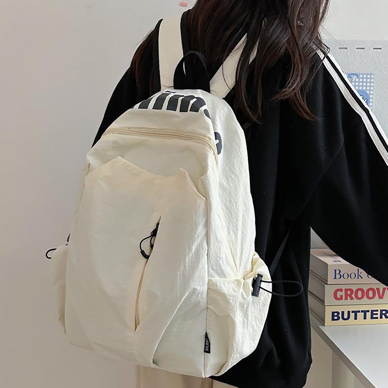 

New Elementary Schoolbags Junior High School Girls Letters Children s School Backpack
