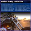 Motorcycle Ignition Switch Lock Set for Kawasaki EN400 EN500