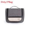 Travel Toiletry Bag With Wet And Dry Compartments For Men And Women