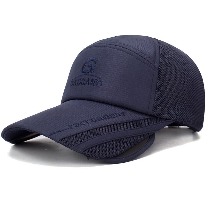 

ZHENYUEQI Retractable Brim Outdoor Mesh Baseball Cap Adjustable