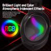 Gaming Headset for PS4 PC Xbox One PS5 Switch via 3.5mm Audio Jack, with Mic, LED Light