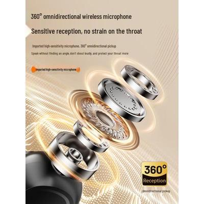Newmine U-238 Wireless Clip-on Amplifier Microphone for Teachers CN Plug (adapter Included) (CN Version)