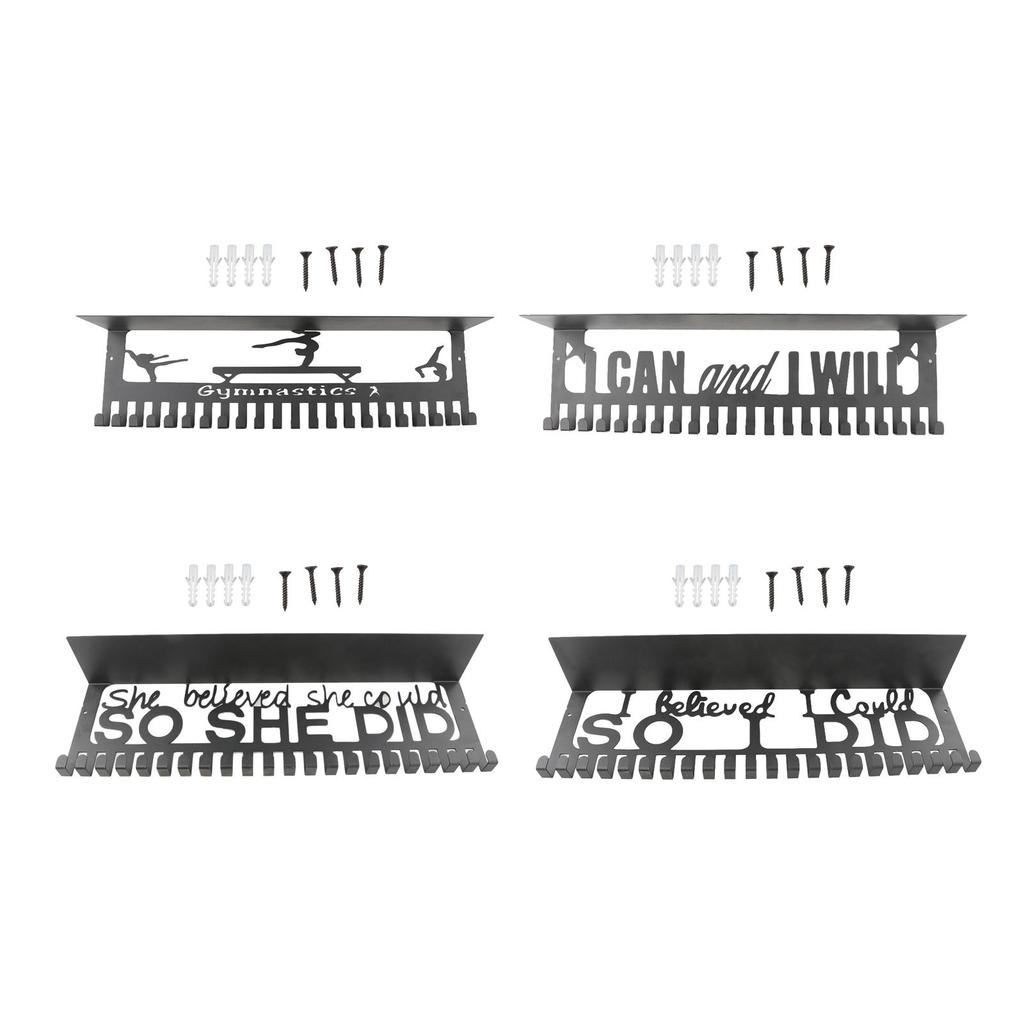 Medal Hanger Sturdy Metal Medal Storage Rack for Running Baseball Sport Race