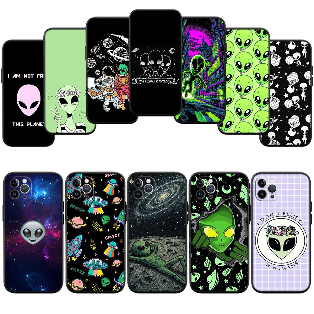BH46 Trippy Tie Dye Peace Alien New High-End Shell Phone Case for Redmi Note 8 9 Pro Max 9S 9T 9C NFC 8T 8A 10A A4