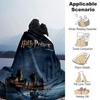 1pc Harry Potter Always Flannel Blanket Soft Warm Throw for Home, Office, Travel, All-Season Cozy Bedding Gift L1476