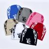Knitted Beanies Hat for Women Men Popular Pattern Skull Hat Handmade Crochet Hat 2000s Hiphop Hat Casual Street Headwear