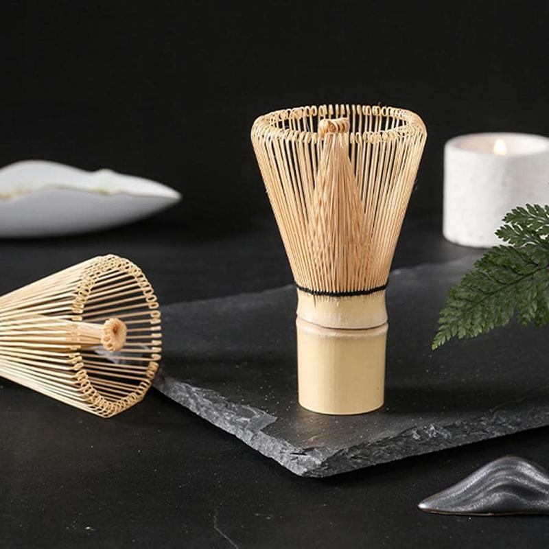 3 In 1 Matcha Set Bamboo Tea Spoon Tranditional Tea Sets Home Tea-making Tools Accessories Birthday Gift Tea Set, Tea Tool Brush