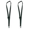 2Pcs Plain Fabric Pen Lanyards with Pen Glasses Holder Anti-Loss Student ID Badge Lanyard Practical Work Lanyard for Doctors Nurses Teachers