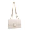 2024 New Fashion Simple Texture Casual Shoulder Bag Women Chain Small Square Bag Korean Version Street Trend