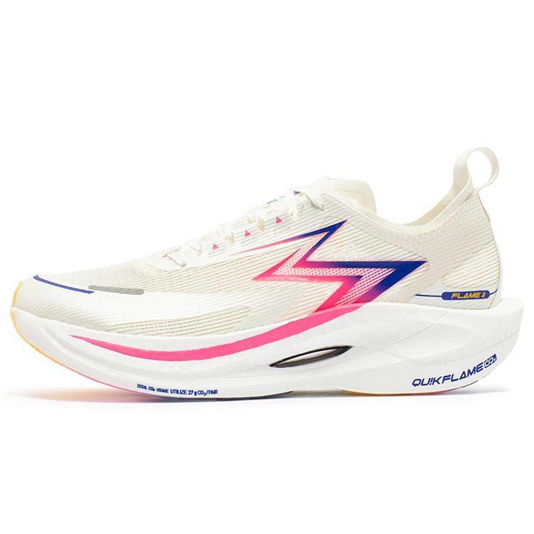 361 Flame 2.5 Cushioning Slip Resistant Abrasion Resistant Breathable Lightweight Rebound Low Top Running Shoes Unisex 672332207-5