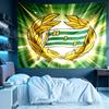 Hammarby IF Print Tapestry, Lightweight Wall Hanging, for Bedroom, Dorm, Living Room, Home Art Decor, Birthday Christmas Gift
