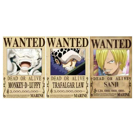 One Piece 3D Anime Farbverlauf Lentikular Stereoskopisches Gemälde