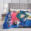 Urusei Yatsura Stuff Blanket Soft Velvet Throw Blankets Comfortable Quilt