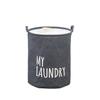 Foldable Drawstring Laundry Basket Waterproof Quilt Storage Bags Clothes Storage Basket  for Home