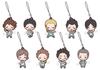 Takara Tomy Arts Nitotan Aoba Johsai High School Uniform Rubber Mascot BOX Set 9 Pieces Made of Rubber Haikyu!! (9 Types, Total)