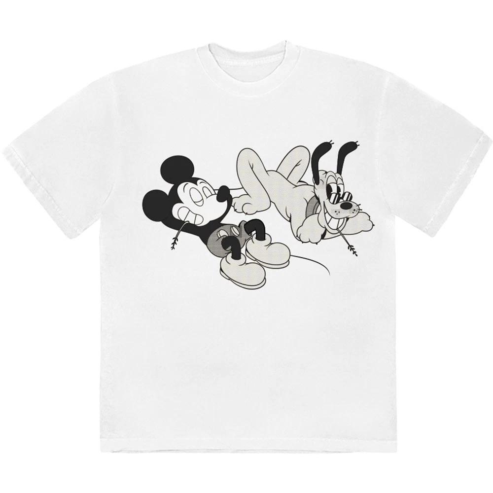 Disney Mickey & Pluto Relax Official T-Shirt Mens 2XL