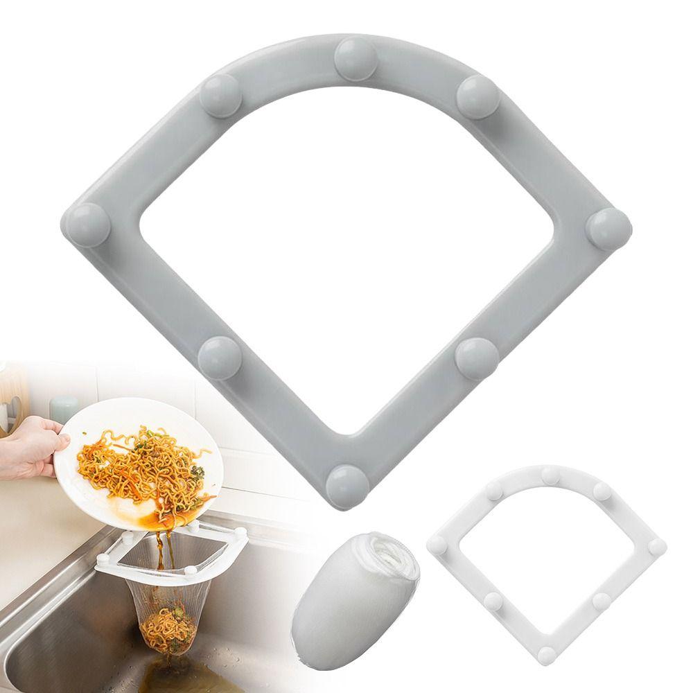 Anti-block Sink Filter Shelf Triangular Kitchen Sink Filter Bag  Kitchen Accessories