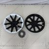 4PCS Hub Cap Car For Tesla Model 3 2017-2023 18 Inch Wheel Cap Replacement Automobile Wheel Hubcap Full Rim Cover Accessories