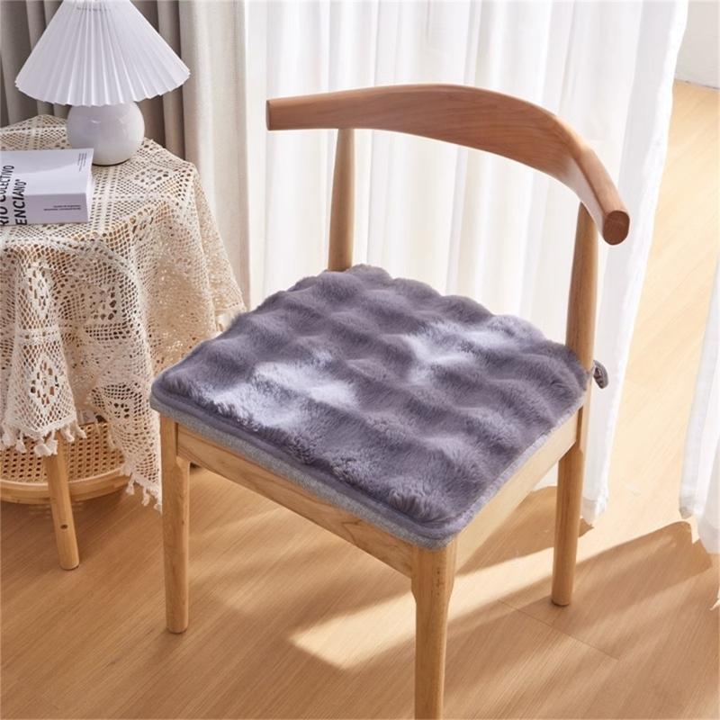 Plush Seat Cushion Square Chair Pads Home Bedroom Area Rugs Carpet Floor Pillow