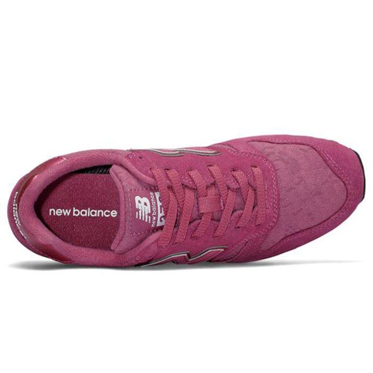 New Balance Nb 373 Classic Color Block Mesh Suede Synthetic Leather Low Top Marathon Running Shoes Women sneaker Purple Pink WL373DPW