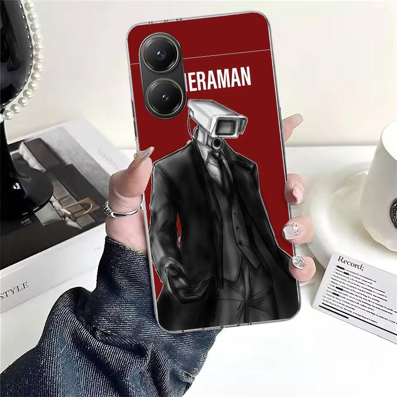 

S-Skibidi Toilet Mobile Cell Soft Phone Case For Xiaomi Redmi 15C 15 13C 13 Poco X5 X6 X7 F7 Ultra M7 12C 12 10 10C 9C 9A 9T 9 F Redmi 15C 4G