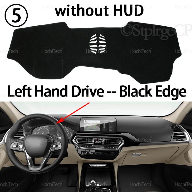 Dashboard Cover Avoid Light Anti-Slip Anti-dirty Mat Pad Sunshade Dashmat Protect for BMW X3 X4 G01 G02 2019-2024 LHD RHD