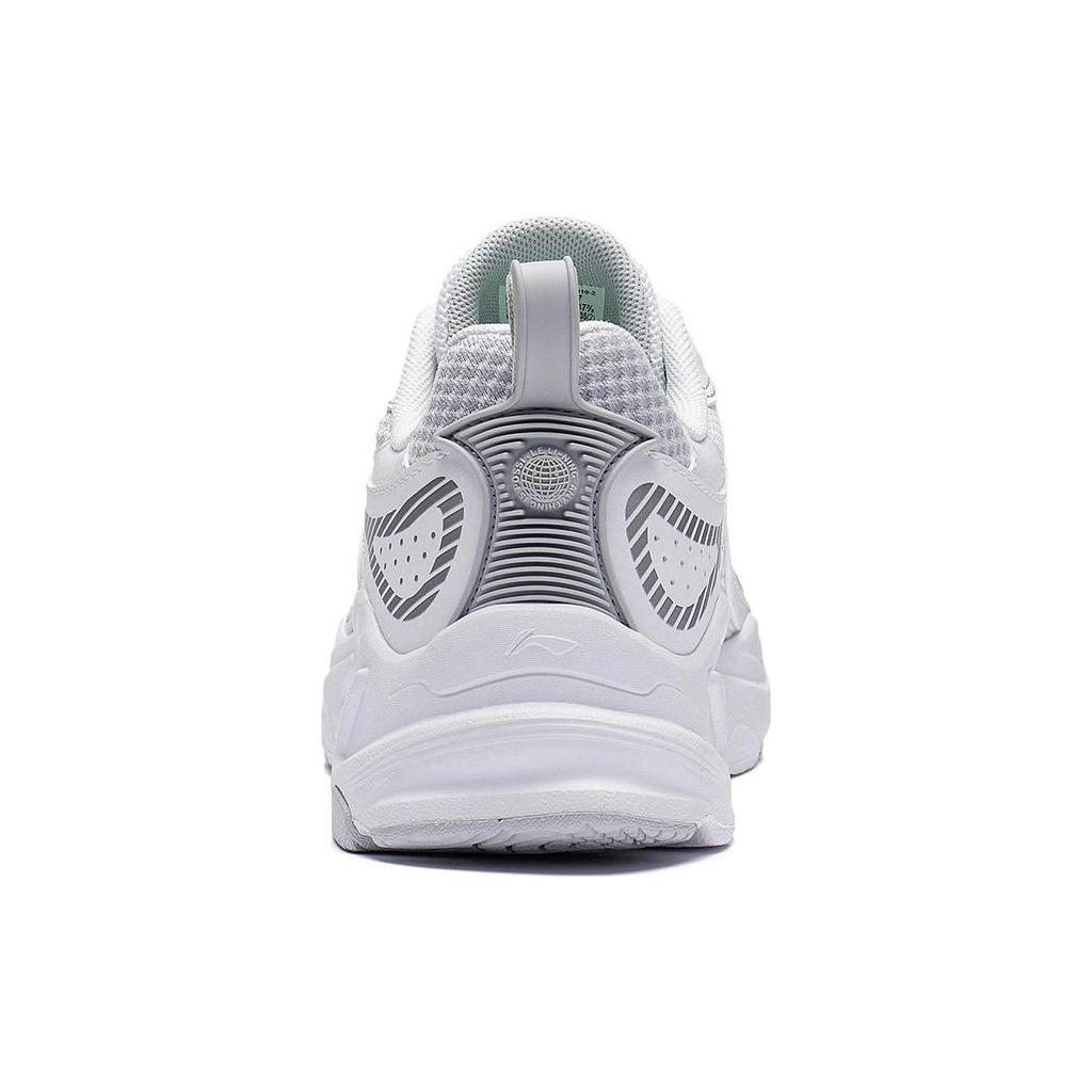 Li Ning Comfortable Textile, Synthetic Leather Cushioning Slip Resistant Abrasion Resistant Low top Running Shoes ARXT010-2