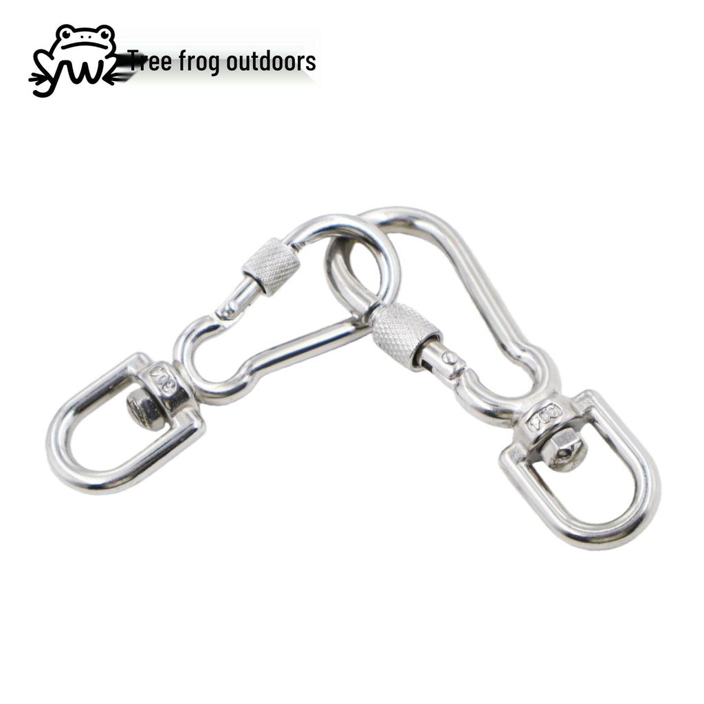 304 Stainless Steel 8-Shaped Rotating Nut Ring for Pet Leash Connector